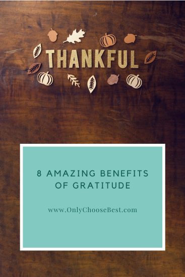 8 Amazing Benefits of Gratitude - Blog post - Pinterest